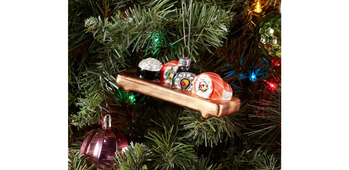 Glass Sushi Christmas Tree Ornament - Wondershop