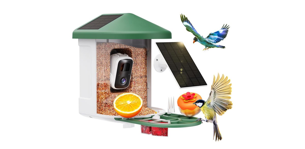 Harymor Bird Feeder with Camera