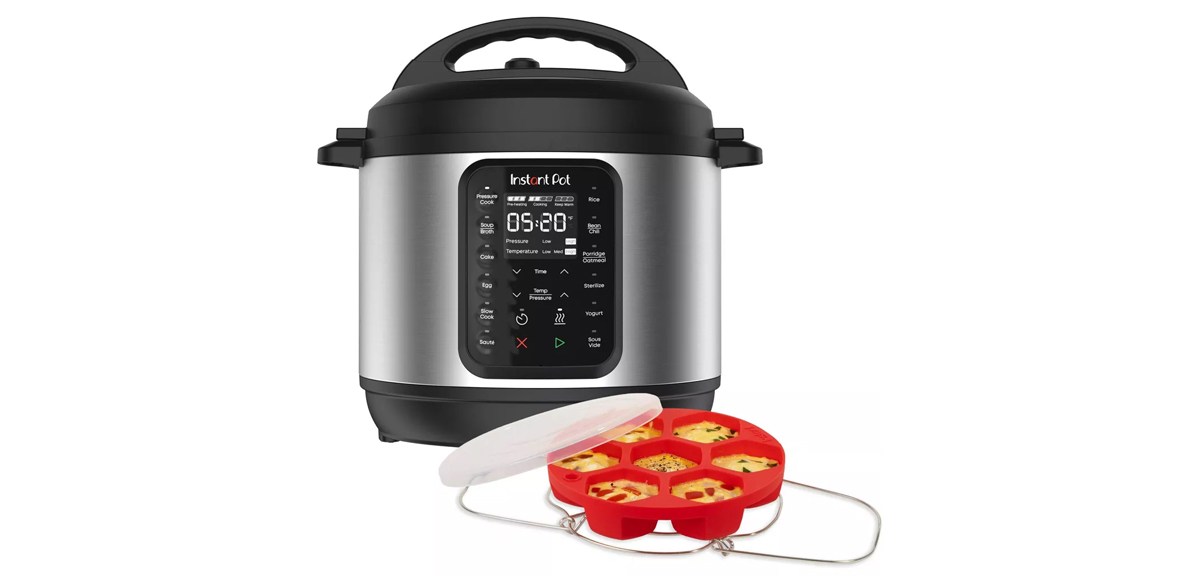 Instant Pot 6qt 9-in-1 Pressure Cooker Bundle