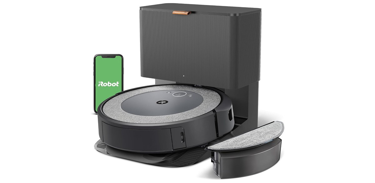 iRobot Roomba Combo i5+ Self-Emptying Robot Vacuum and Mop