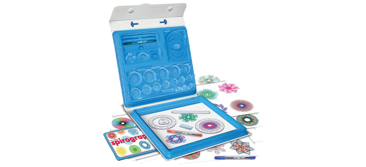 Kahootz Spirograph Deluxe Set on white background