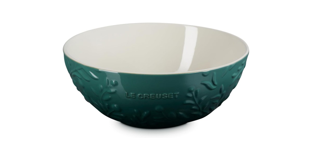 Le Creuset Olive Branch Collection Multi Bowl, 3.5 qt