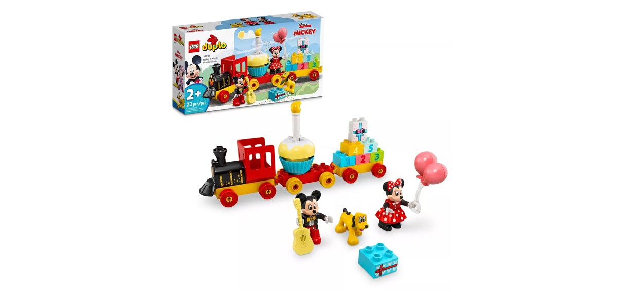 LEGO Duplo Disney Mickey & Minnie Birthday Train Toy