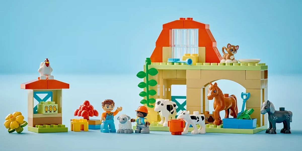 LEGO Duplo Town Caring for Animals at the Farm Toy