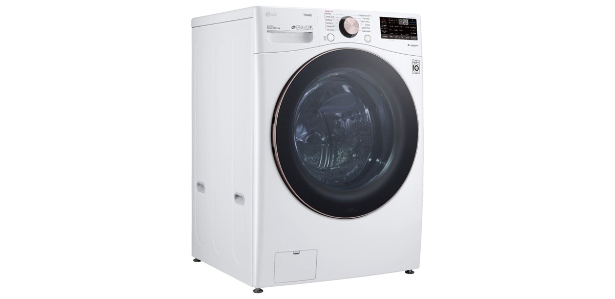 LG 4.5 Cu. Ft. High-Efficiency Stackable Smart Front Load Washer