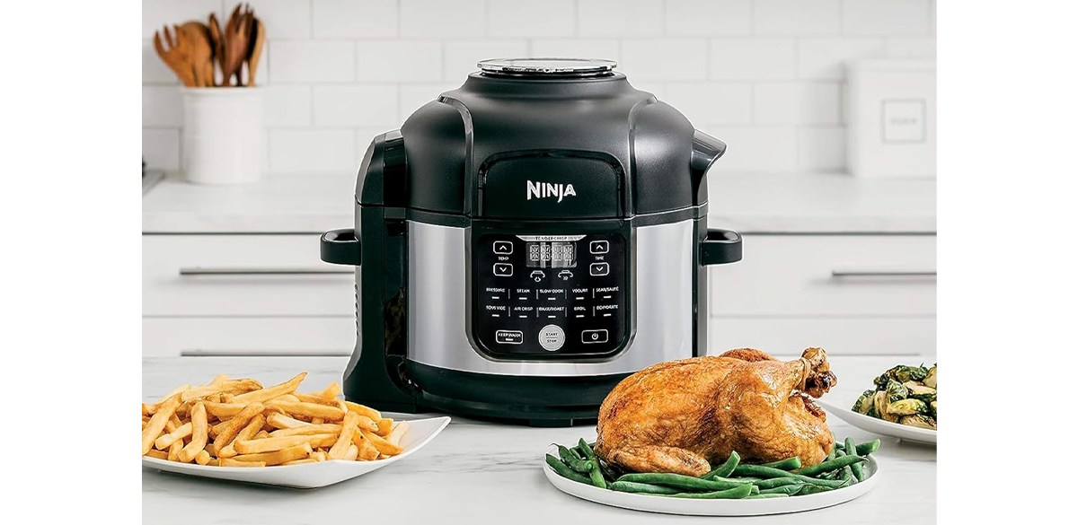 Ninja FD302 Foodi 11-in-1 Pro Pressure Cooker-Air Fryer