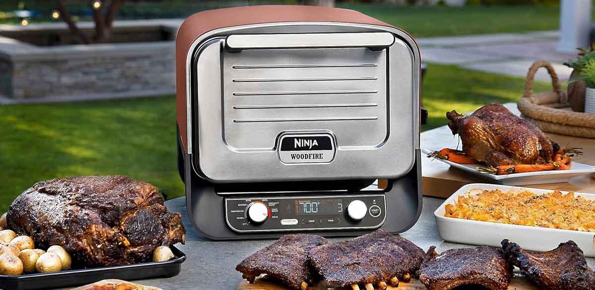 Ninja Woodfire Outdoor Pizza Oven, 8-in-1