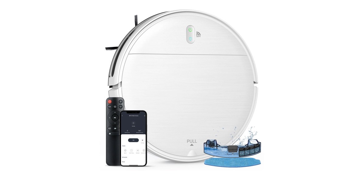ONSON Robot Vacuum Cleaner, 2-in-1 Mop Combo