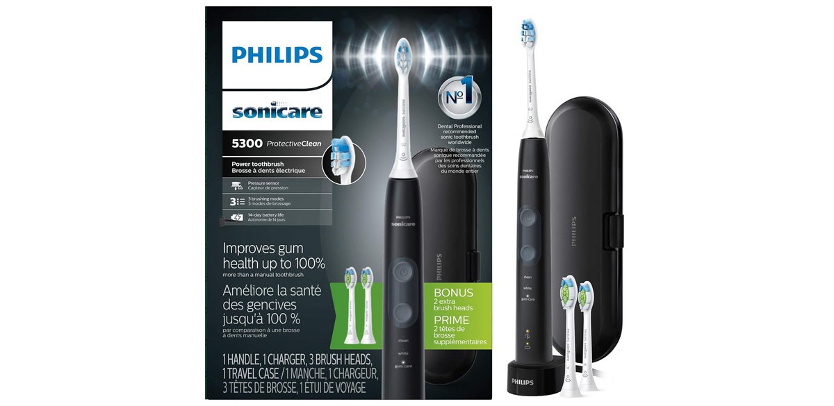 Philips Sonicare ProtectiveClean 5300 Rechargeable Electric Toothbrush