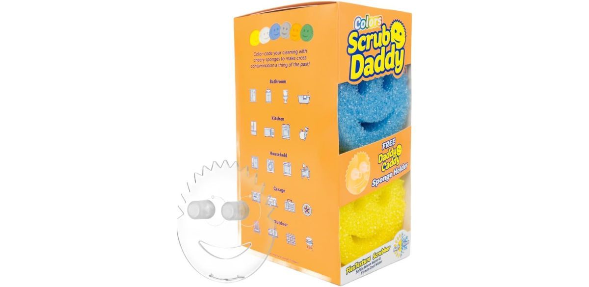 Scrub Daddy Colors Sponges 6ct