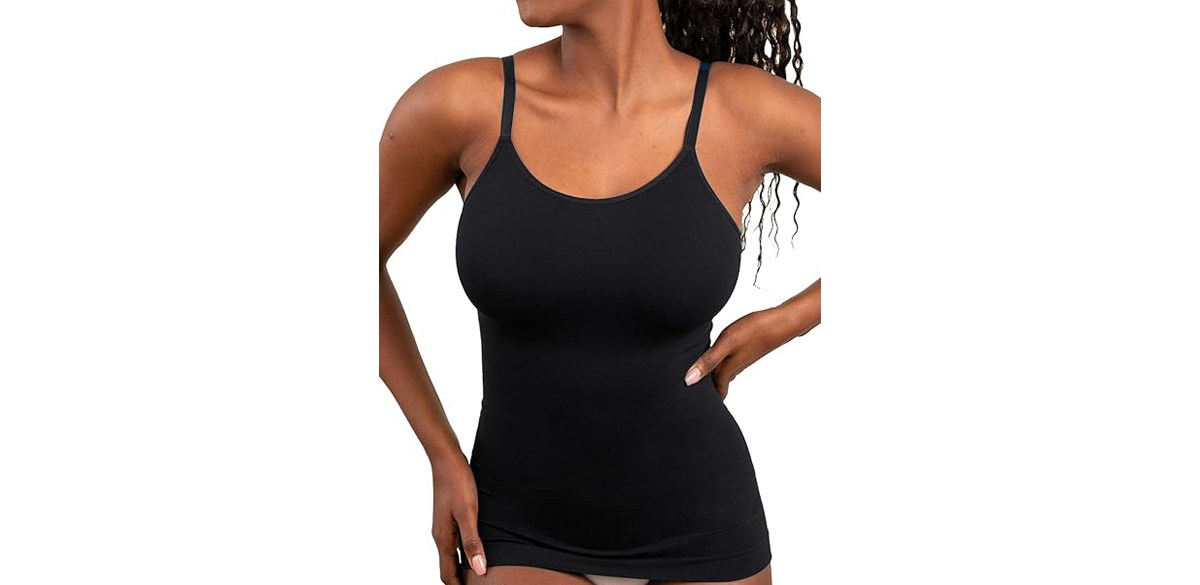 SHAPERMINT High Compression Scoop Neck Cami