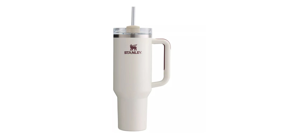 Stanley 40 oz FlowState Tumbler Macadamia Tan