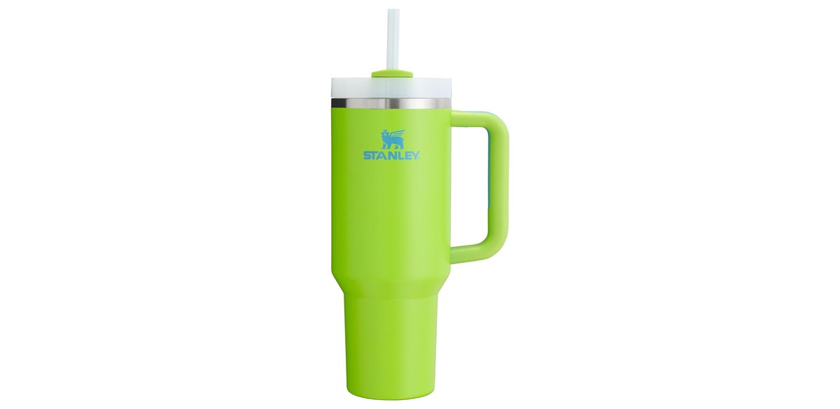 Stanley Quencher H2.0 FlowState Stainless Steel Vacuum Insulated Tumbler-Bright Lime