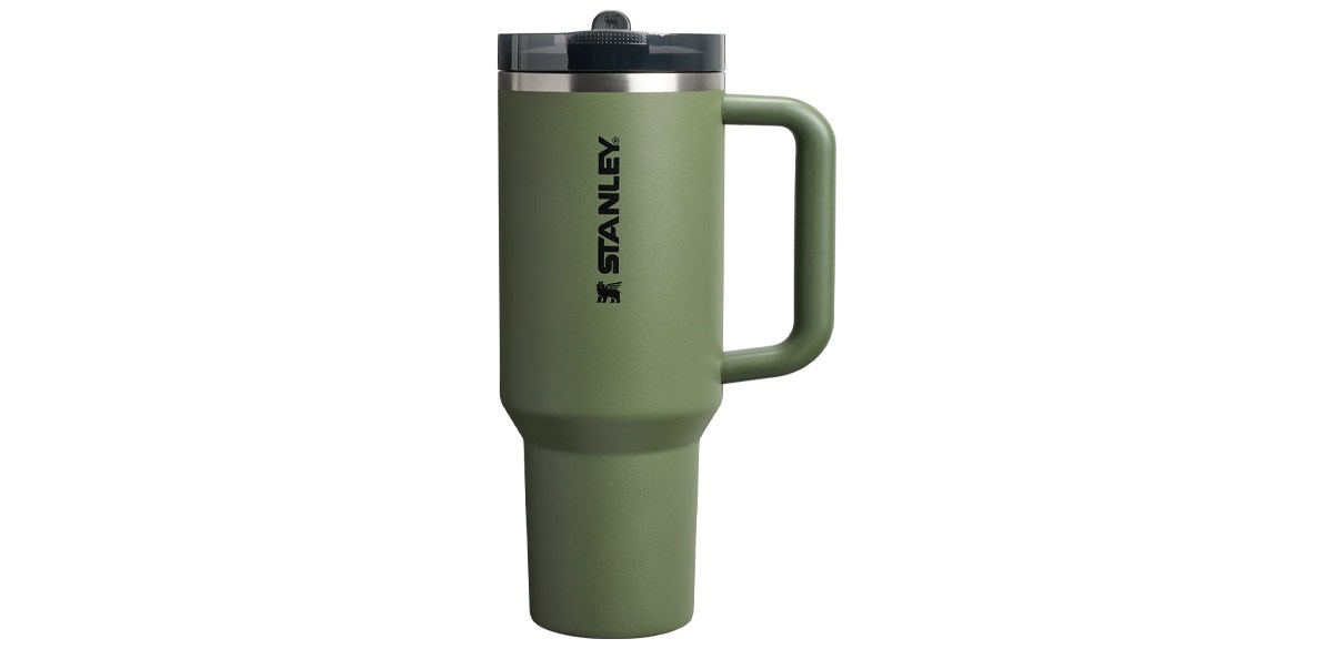 Stanley Quencher Protour Flip Straw Tumbler, 40 Oz, Dried Pine