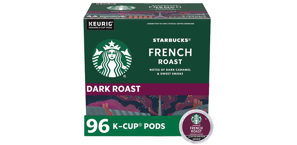 Starbucks K-Cup Coffee Pods-French Roast