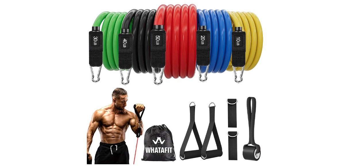 WHATAFIT Resistance Bands