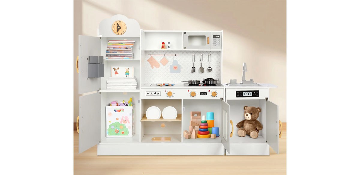 Wisairt Pretend Play Kitchen Set