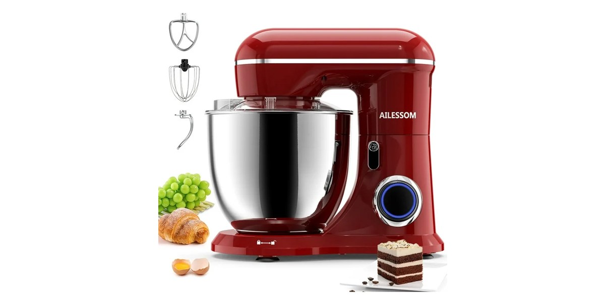 7-Ailessom Stand Mixer,6.5-QT 660W 10-Speed Tilt-Head Food Mixer-walmart-flash-deals-kitchen-essentials