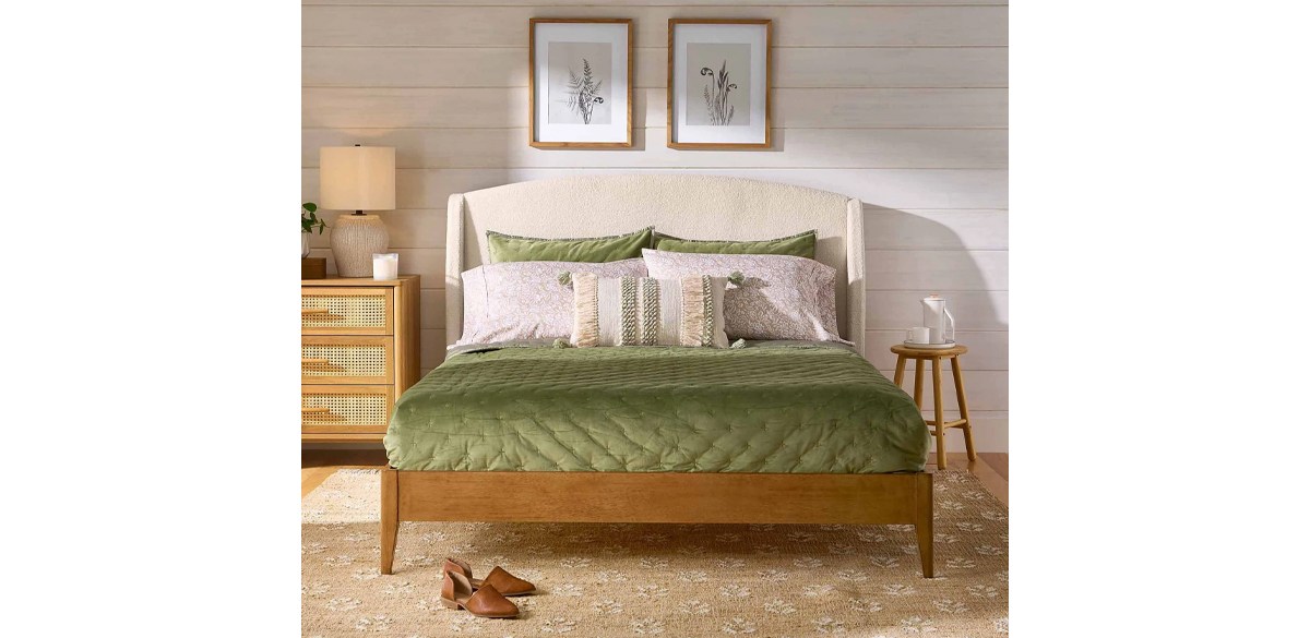 Better Homes & Gardens Springwood Upholstered Queen Bed