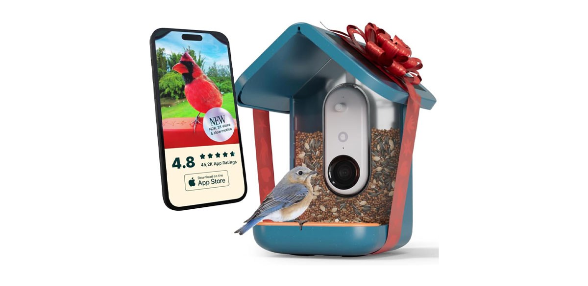 Bird Buddy® Pro Solar Bird Feeder with Camera