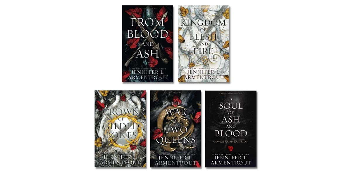 Blood and Ash Complete Series Collection Set, Books 1-5 by Jennifer L. Armentrout