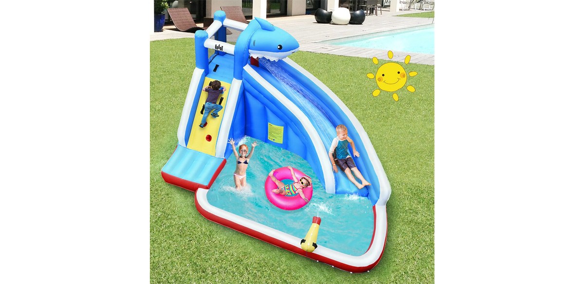 Costway Inflatable Water Slide
