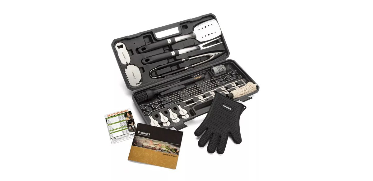 Cuisinart 36-Piece Backyard BBQ Grill Tool Set