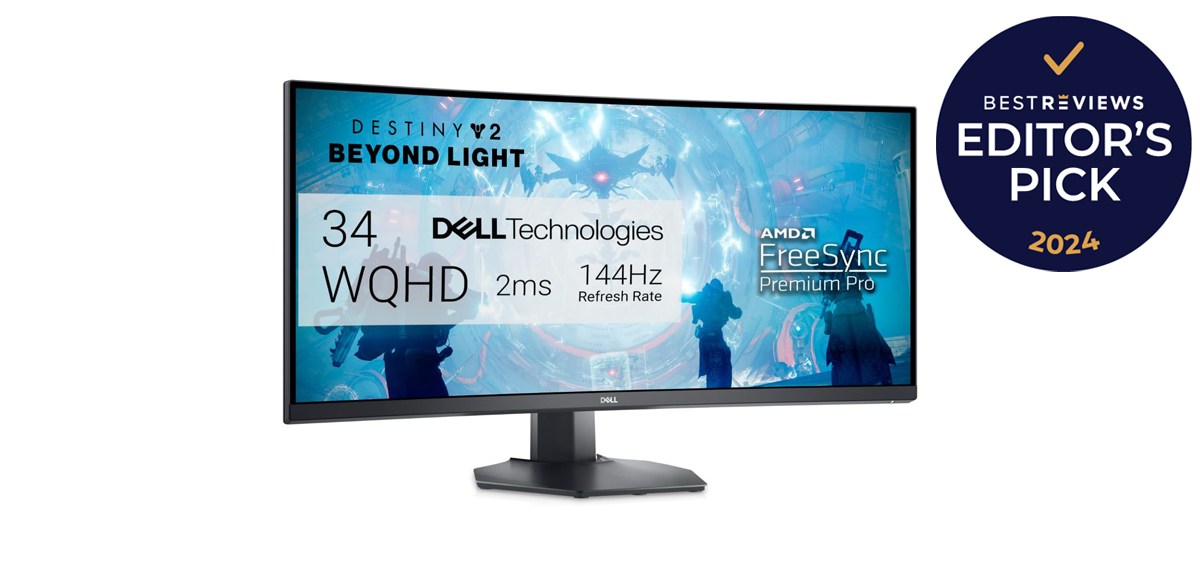 Dell S3422DWG 34-inch Curved Gaming Monitor