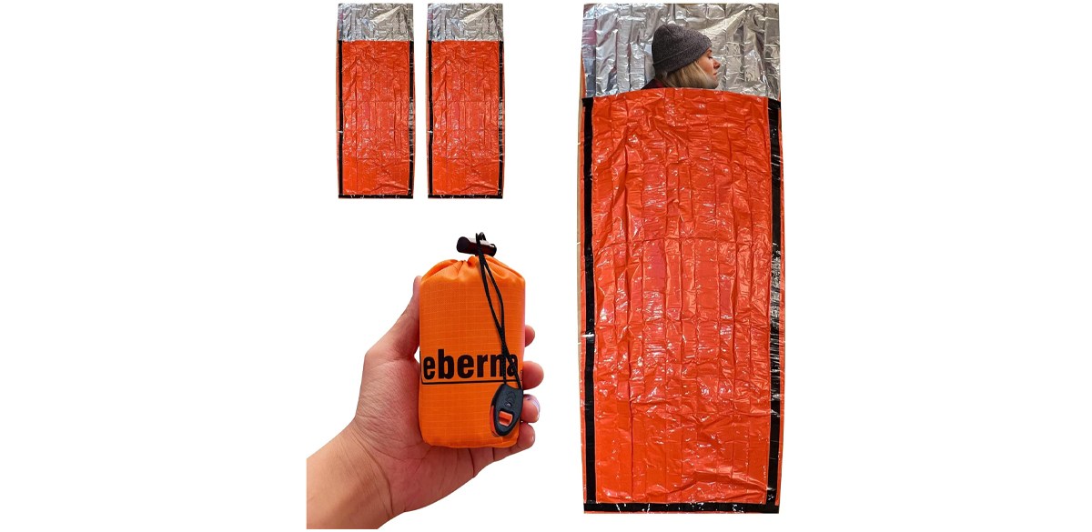 Emergency Sleeping Bag Survival Bag 2 Pack