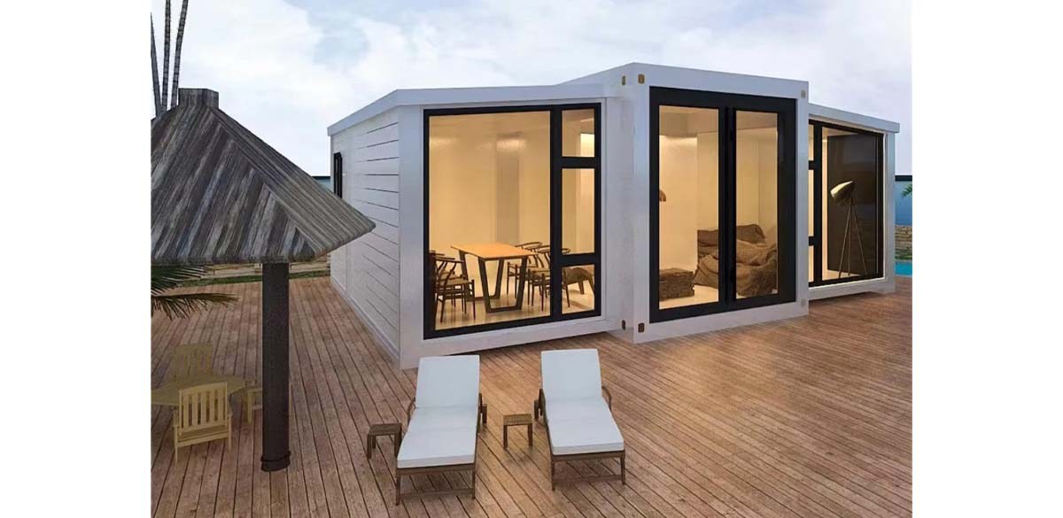 Generic Prefab Tiny House with 2-3 Bedroom Full Kitchen & Bathroom