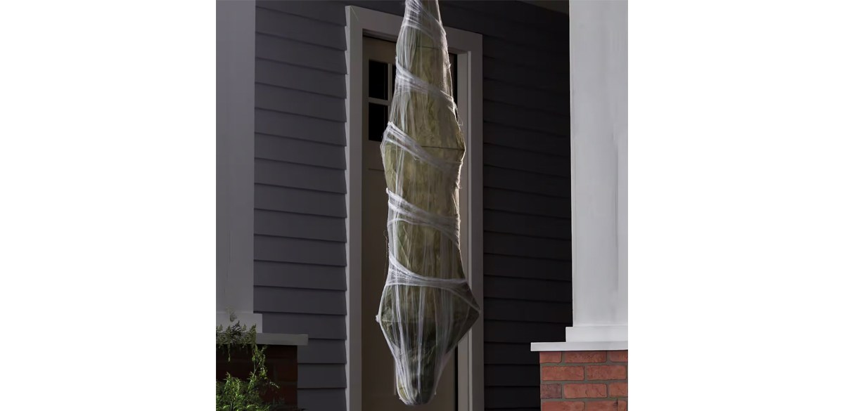 Halloween 6ft. Hanging Cocoon Corpse by Ashland