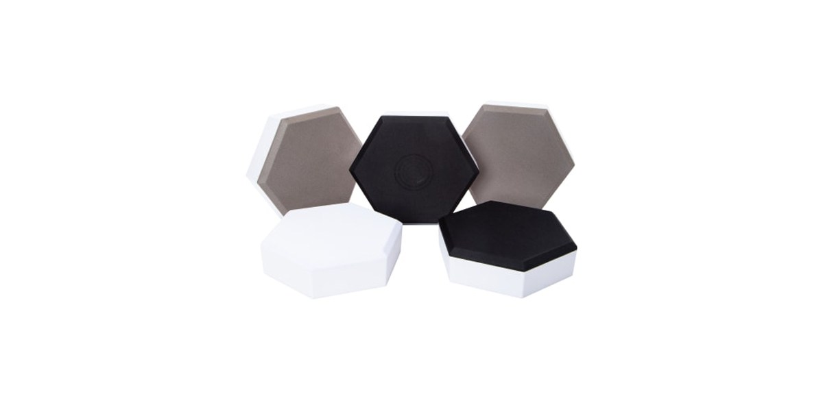 Hex Wireless Wall Art Speaker 5-Pack