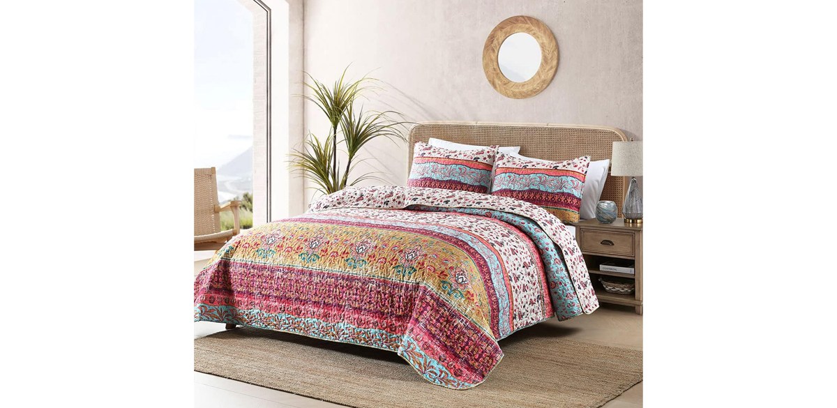 Horimote Home Store Boho Reversible Quilt Set