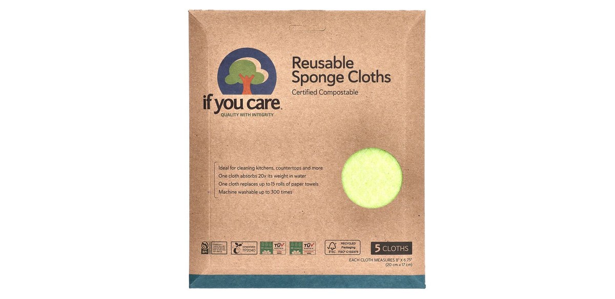 If You Care Reusable Sponge Cloths