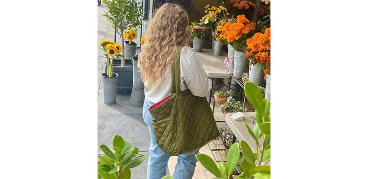 K. Carroll Accessories Riva Reversible Nylon Tote