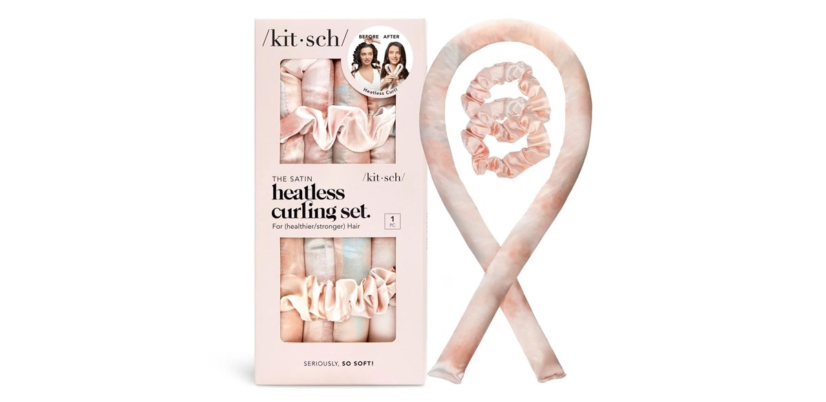 Kitsch Satin Heatless Curling Set