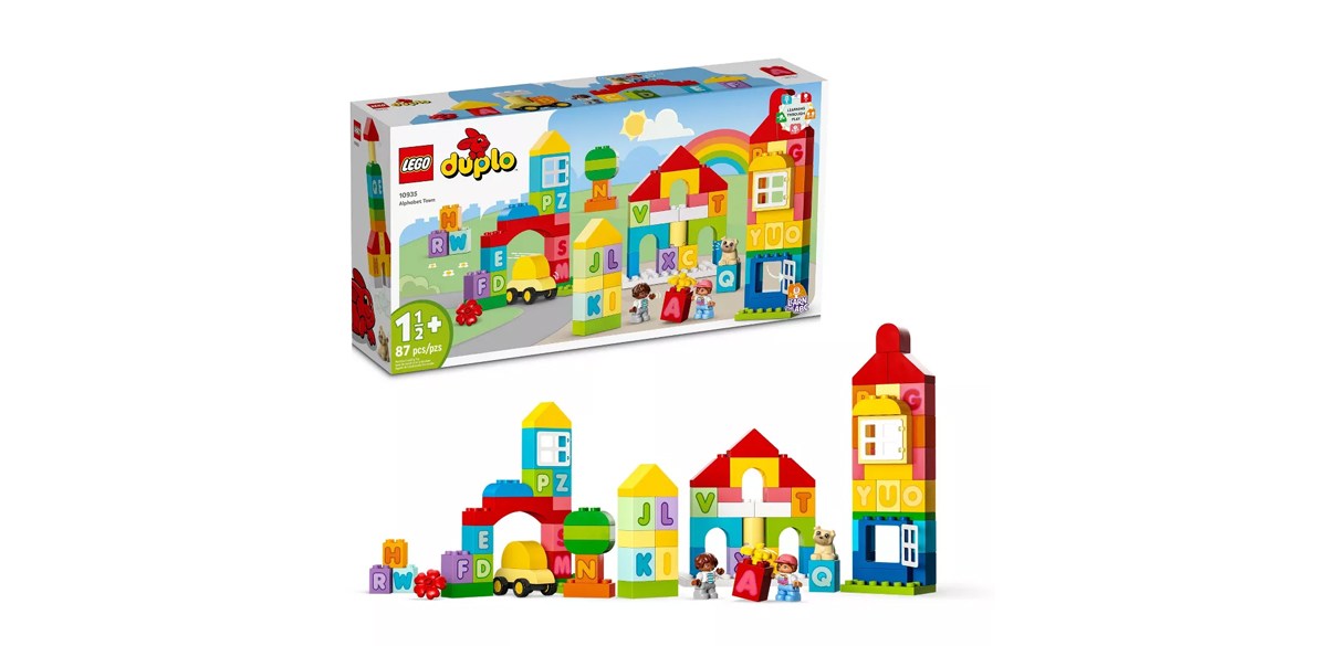 LEGO Duplo Alphabet Town Toy