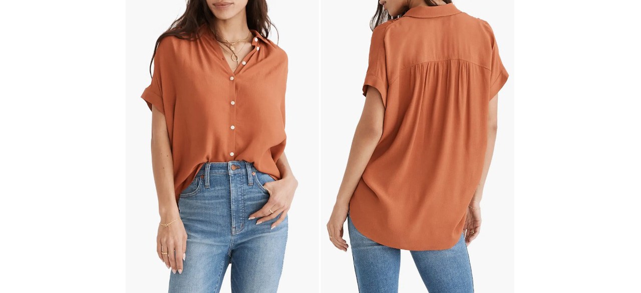 Madewell Central Drapey Shirt