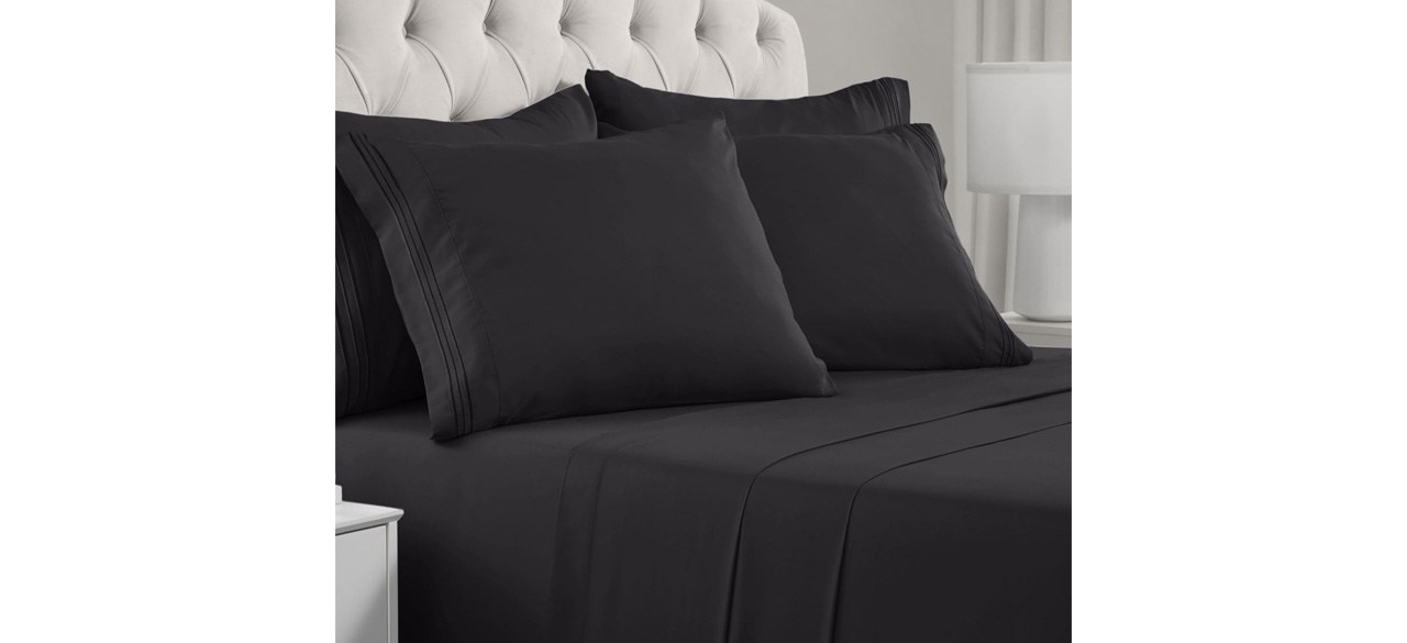 Mellanni Split Iconic Collection Bedding Sheets and Pillowcases