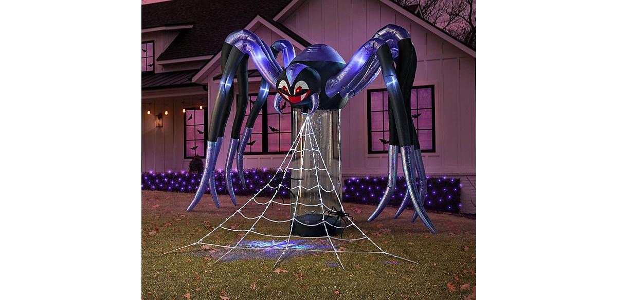 Member's Mark Pre-Lit Airblown Inflatable Spider