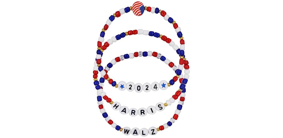 Ndafvas Harris Walz 2024 Vote Kamala Harris Bracelets