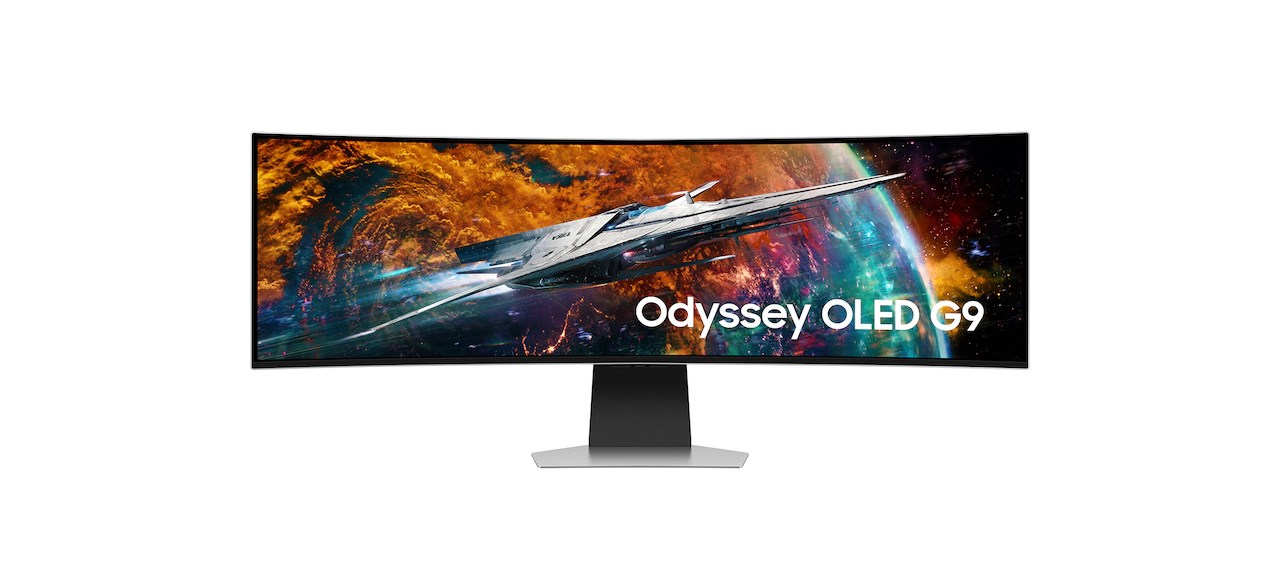 Odyssey OLED G9 (G95SC) DQHD 240Hz 0.03ms G-Sync Compatible Curved Smart Gaming Monitor