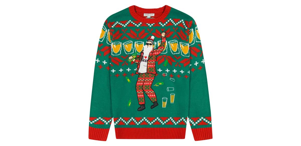 Party Santa Holiday Sweater