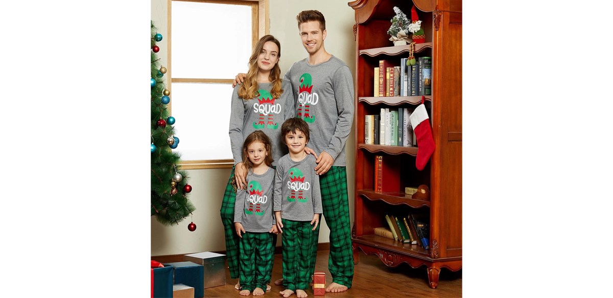 PatPat Elf Squad PJs