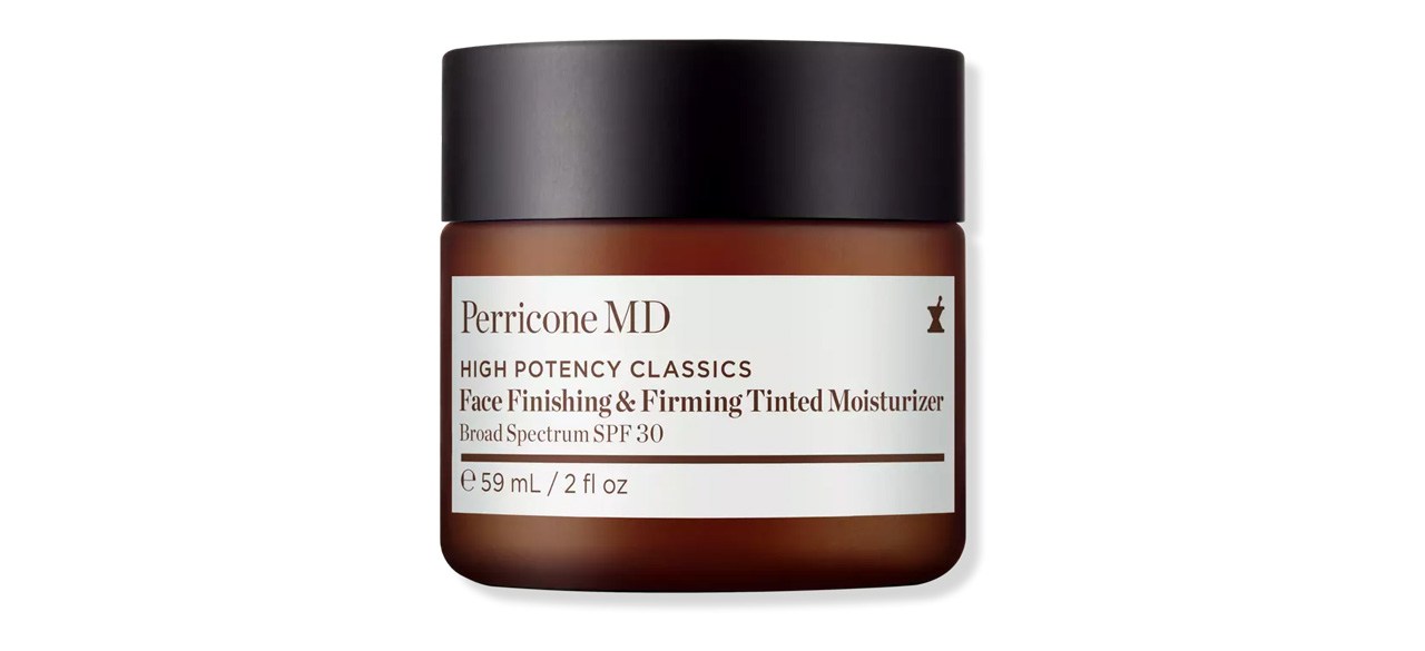 Perricone MD High Potency Face Finishing & Firming Tinted Moisturizer SPF 30 on white background