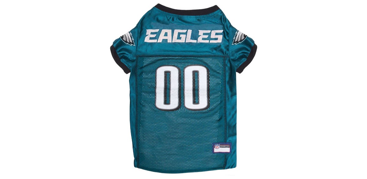 Pets First NFL Philadelphia Eagles Mesh Dog & Cat Jersey