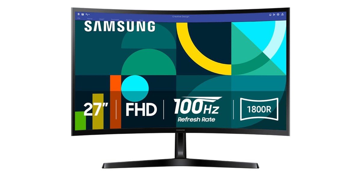 Samsung 27in Essential S3 (S36GD) Series FHD Monitor