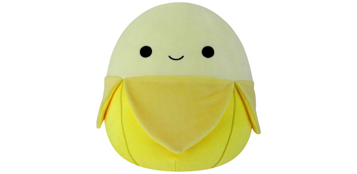 Squishmallows 14-Inch Junie Yellow Banana