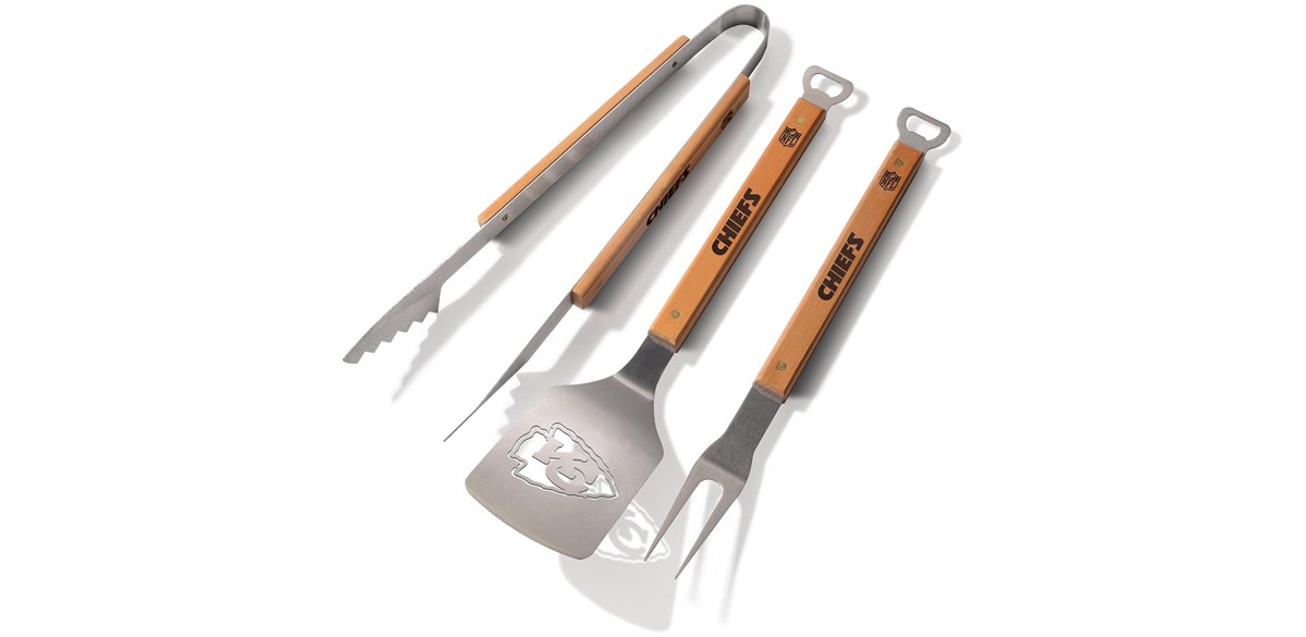 YouTheFan NFL Classic 3PC BBQ Grill Set