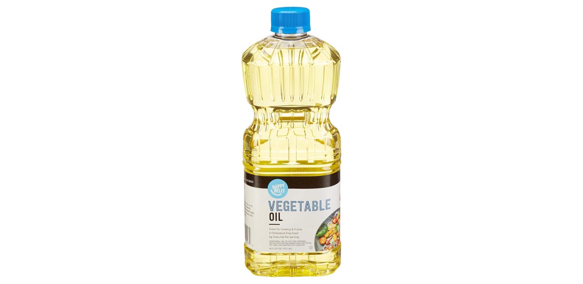 Amazon Brand - Happy Belly Soybean Vegetable Oil